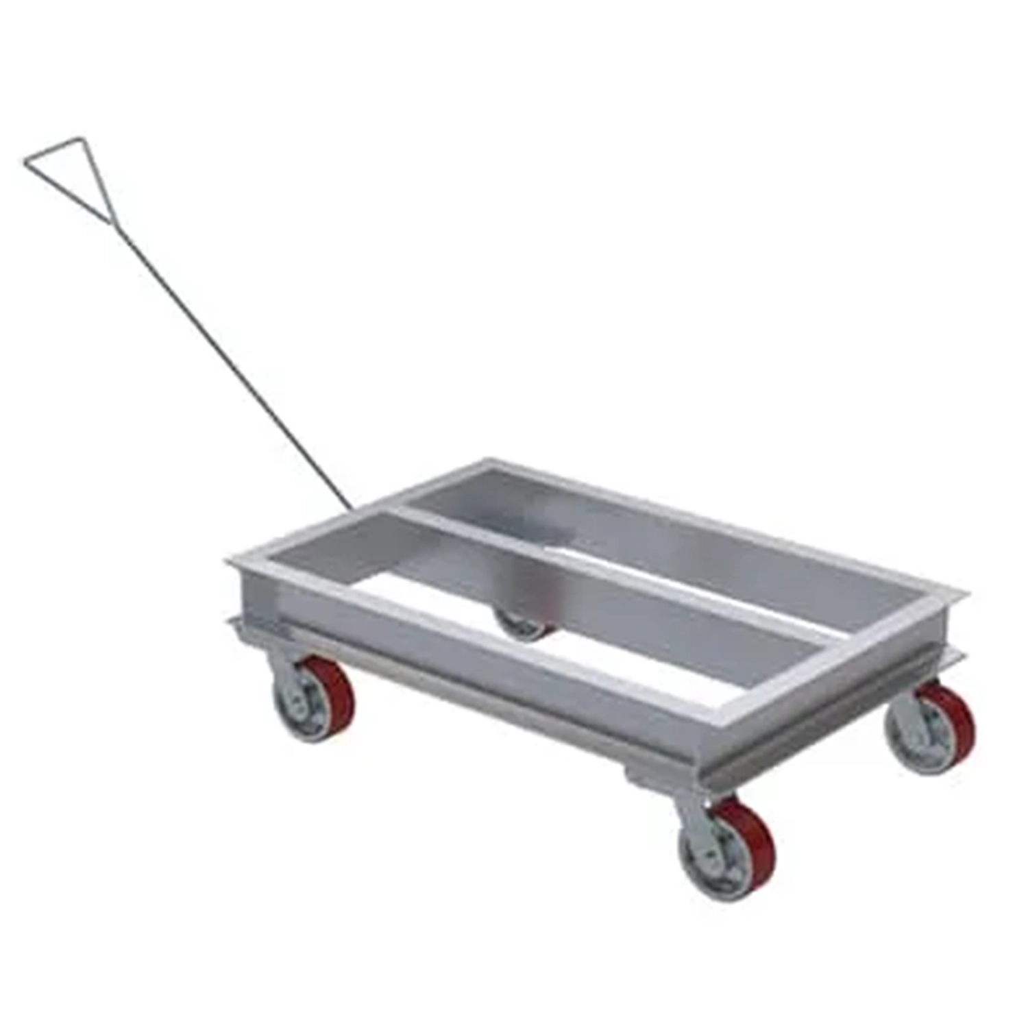 Vestil ( Aluminum Channel Dolly with Handle Silver ACP-2436-20-HDL )