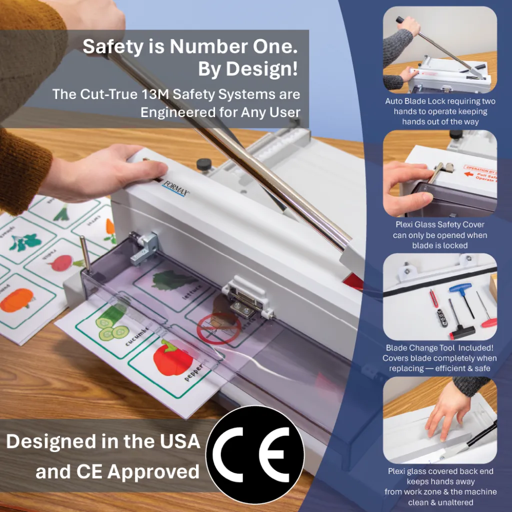 Cut-True 13M Tabletop Manual Guillotine Cutter