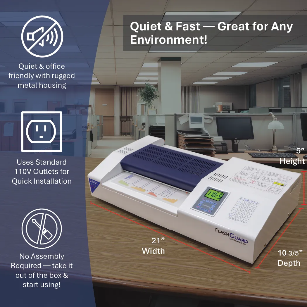 FORMAX FlashGuard 13R10 Laminator