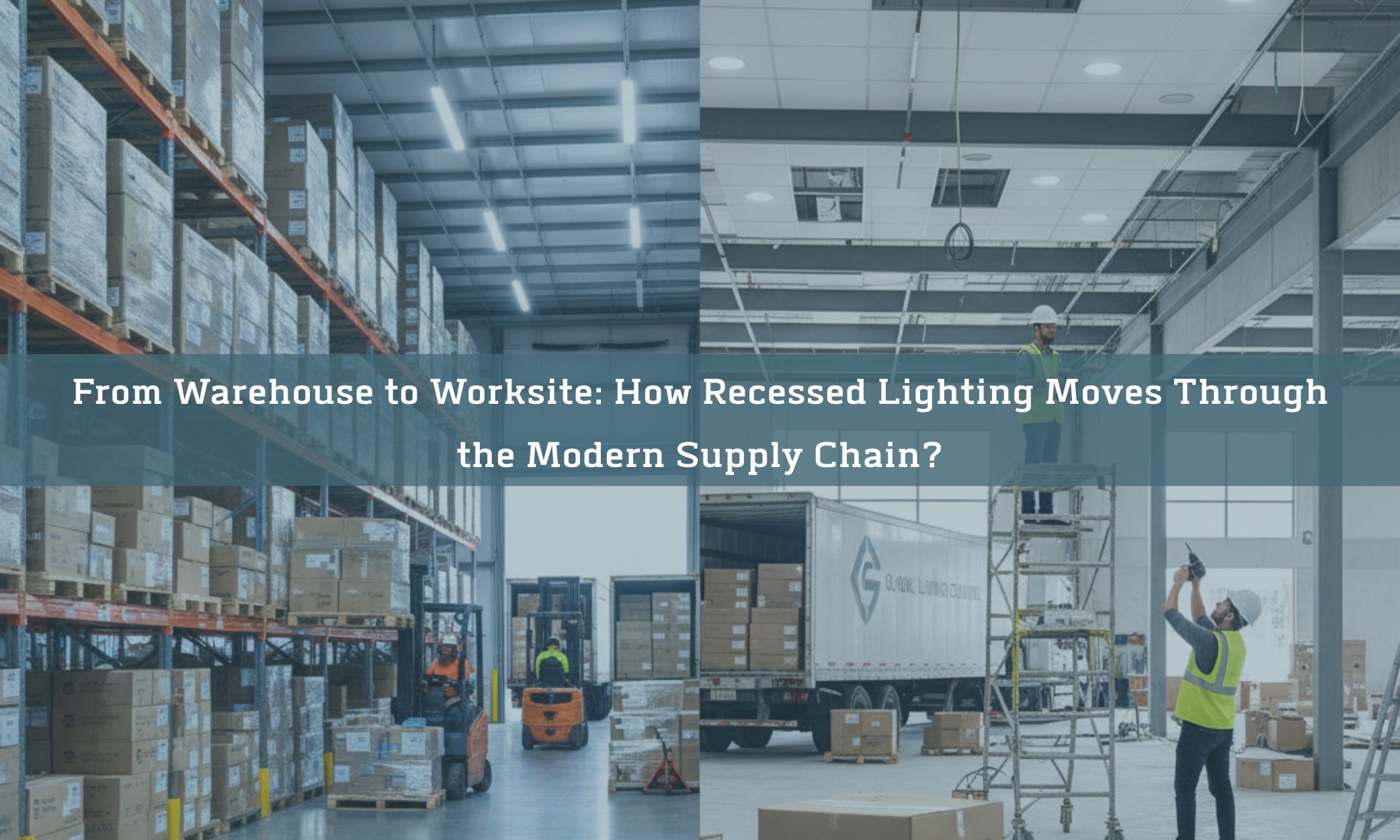 From Warehouse to Worksite: How Recessed Lighting Moves Through the Modern Supply Chain?
