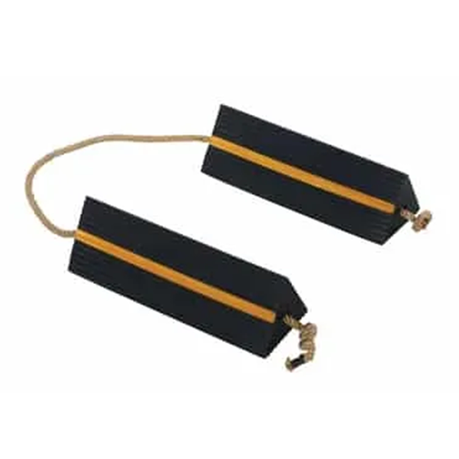 Vestil ( Rubber Airline Wheel Chock 6 In. x 18 In. Black AC-18 )