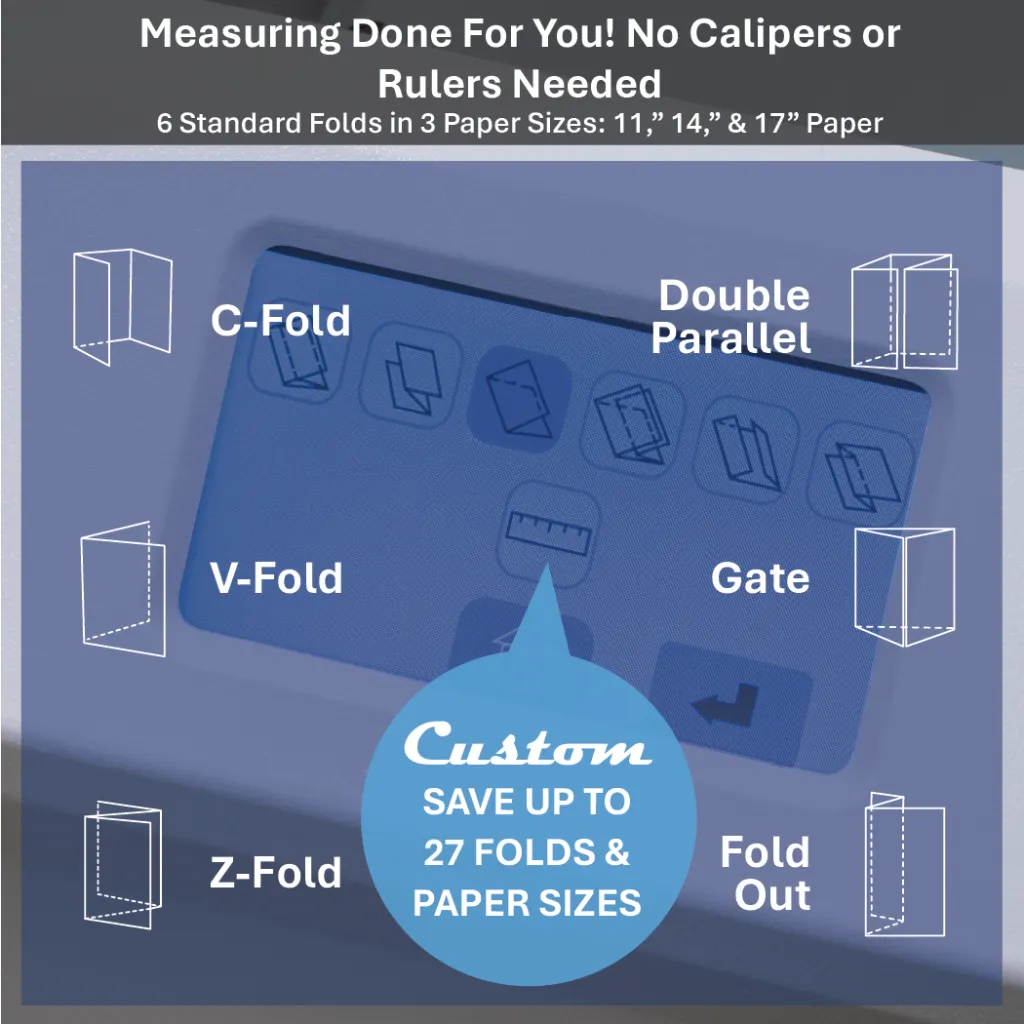 FD 38Xi Fully-Automatic Touchscreen Document Folder