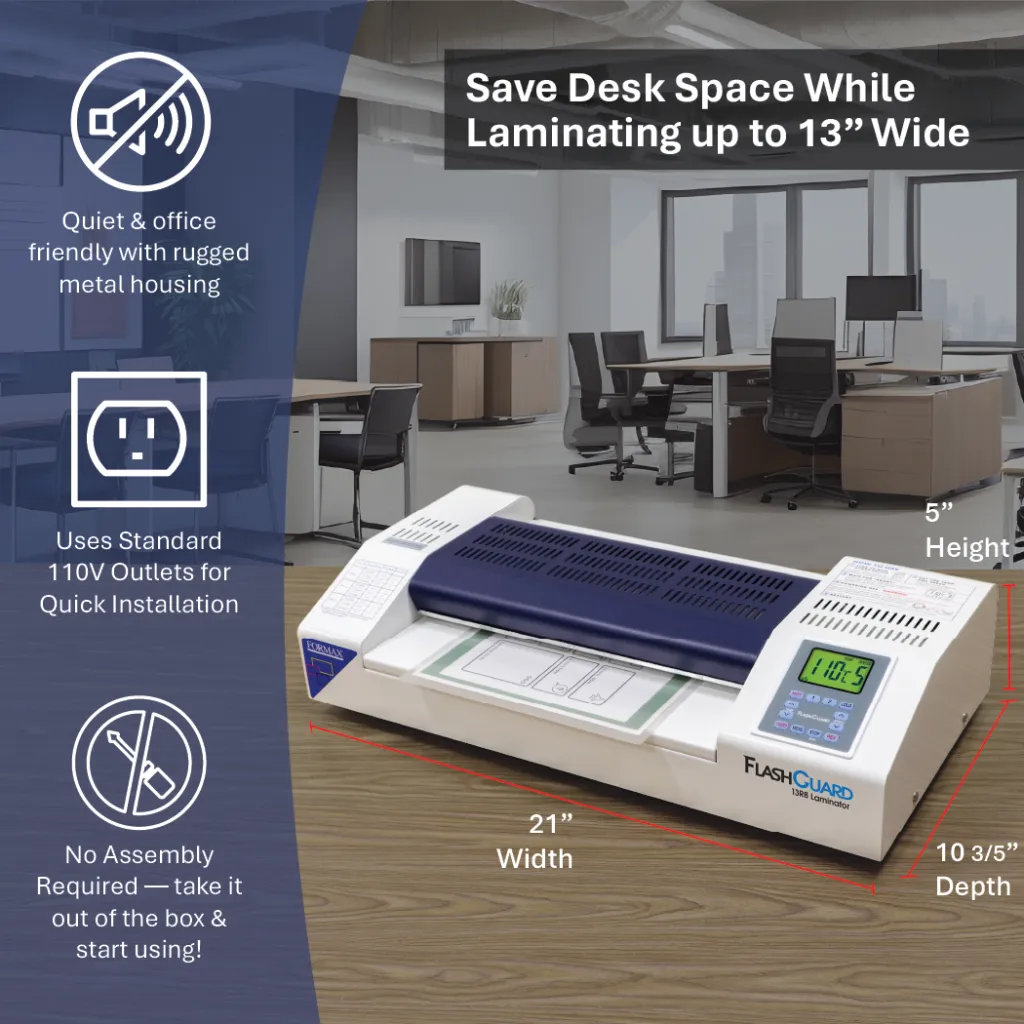 FlashGuard 13R8 Laminator