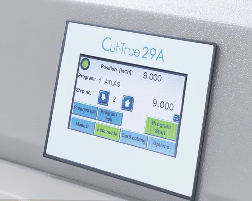 Cut-True 29A Automatic Electric Guillotine Cutter
