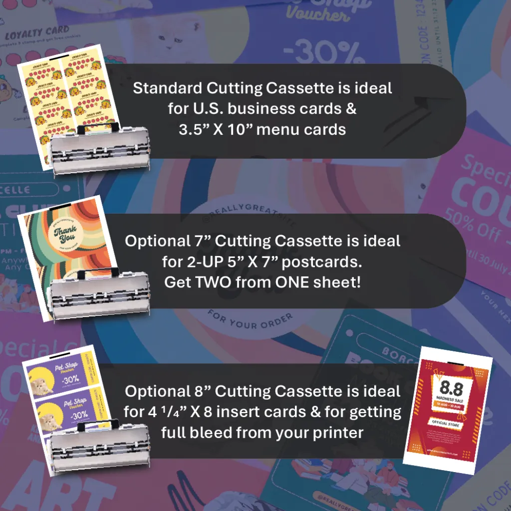 FlashCard Business Card Cutter