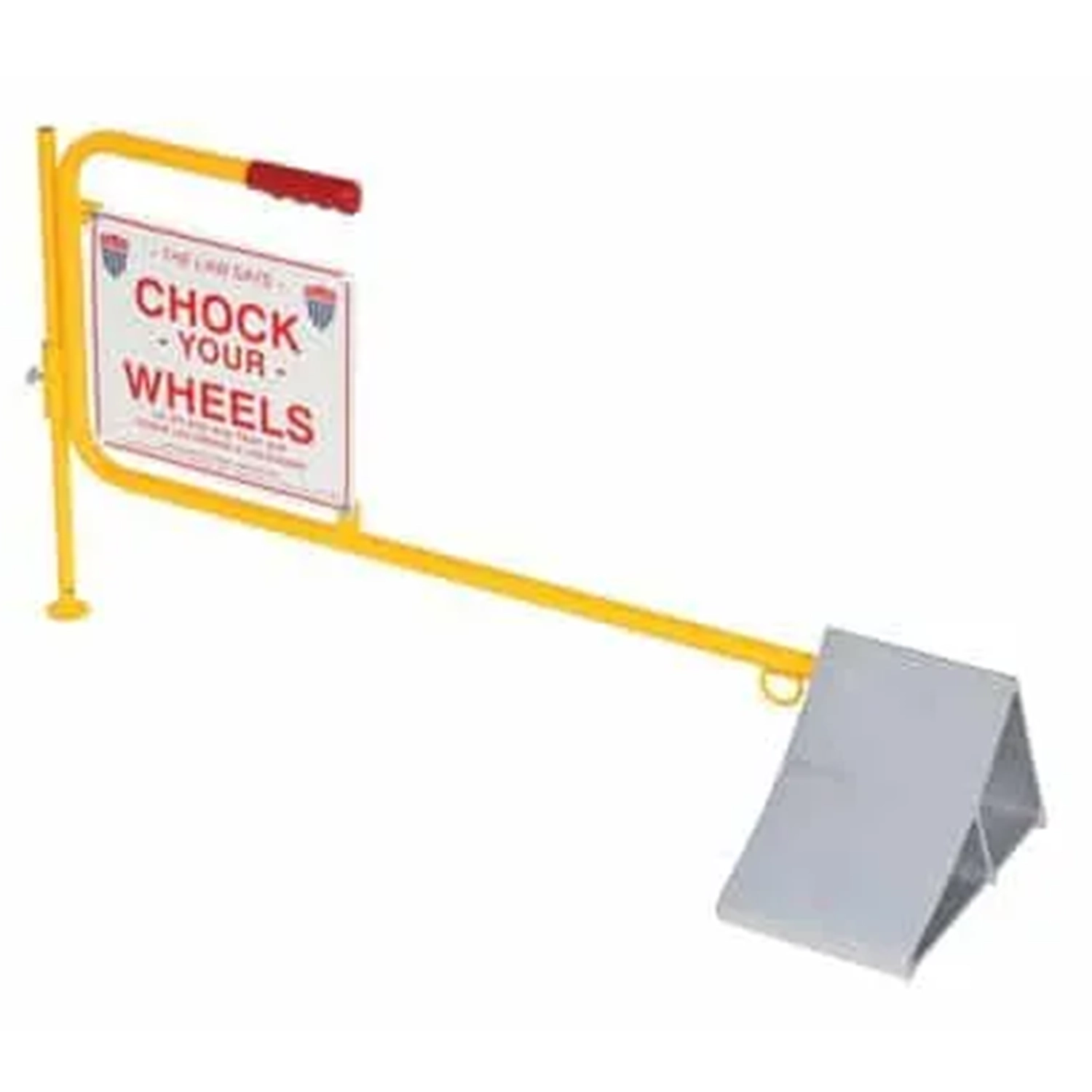 Vestil (Aluminum Wheel Chock with Flag CWS-13 )