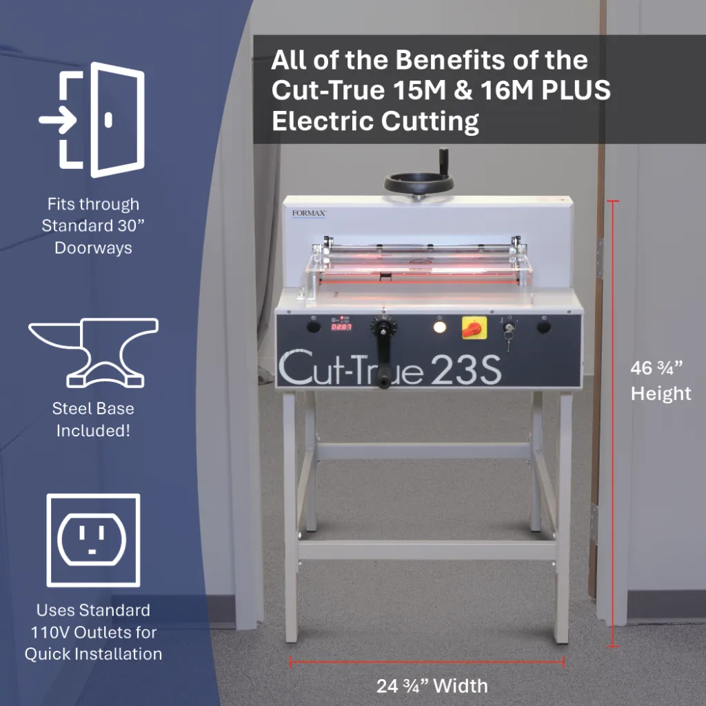 Cut-True 23S Semi-Automatic Guillotine Cutter