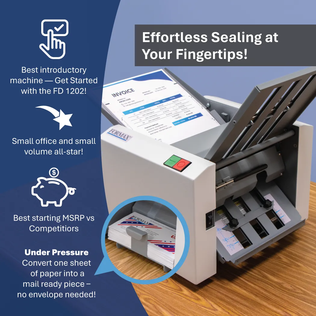 FORMAX FD 1202 Auto Seal